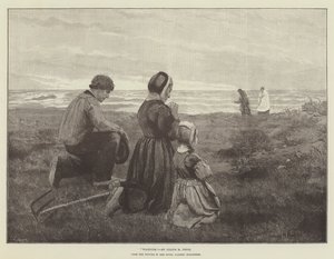 Viático, del Cuadro en la Exposición de la Real Academia de Julius Mandes Price